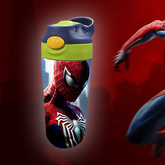 "The Amazing Spider-Man" 12oz Personalized Kids Sippy Cup with Engraved Name